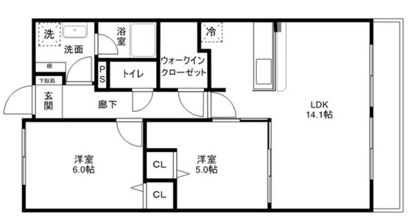 ダンデライオンの物件間取画像